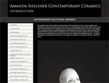 Tablet Screenshot of amandashelsher.com